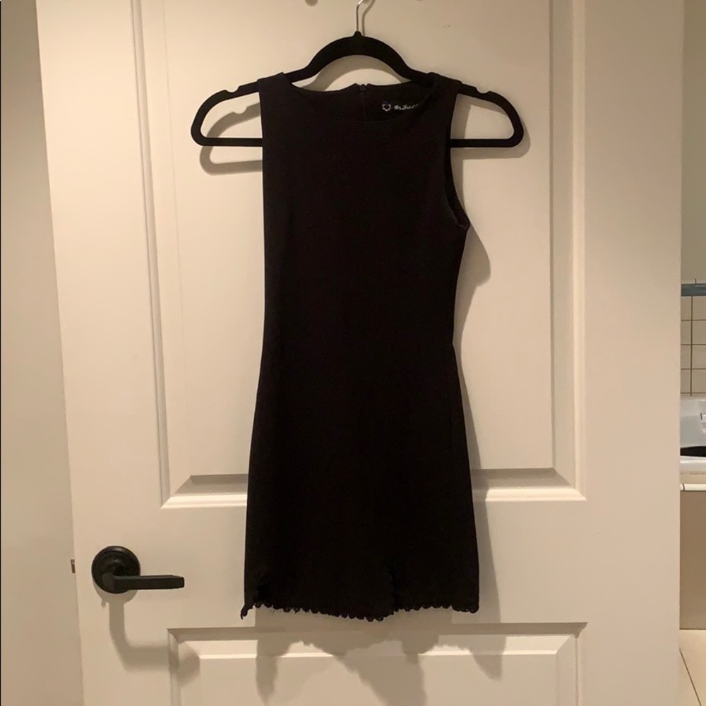 Black For Love and Lemons Mini Dress